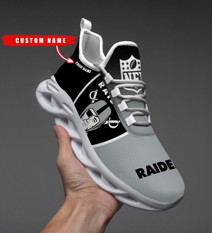 Las Vegas Raiders Personalized Custom Name Max Soul Shoes