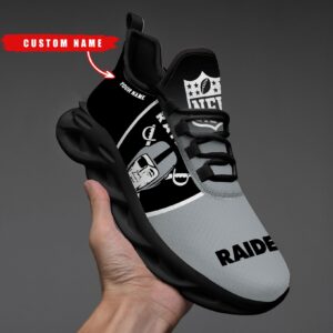 Las Vegas Raiders Personalized Custom Name Max Soul Shoes