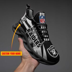 Las Vegas Raiders Personalized Max Soul Shoes