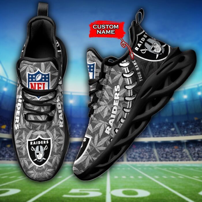 Las Vegas Raiders Personalized Max Soul Shoes for Fan