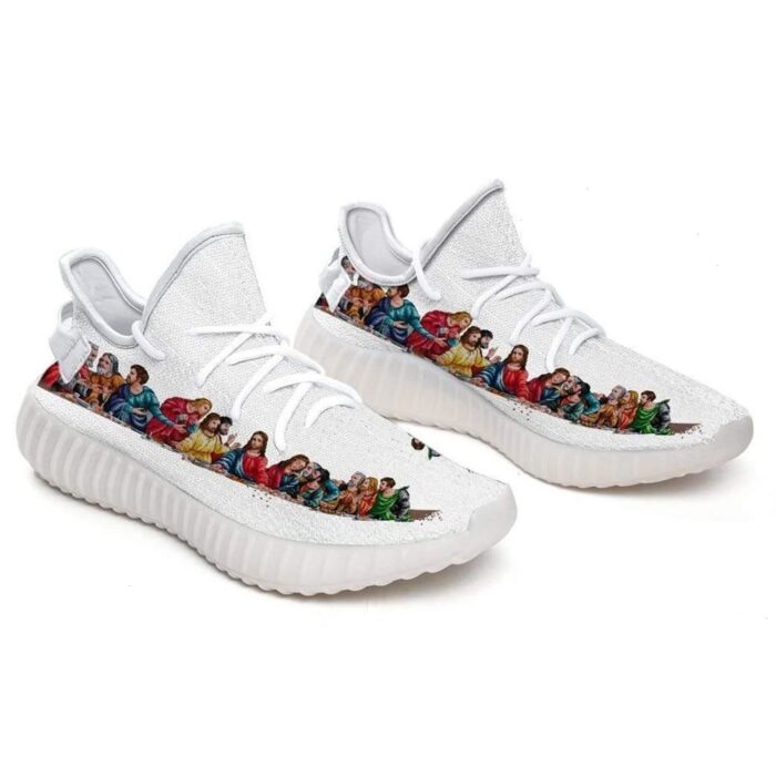 Last Supper Painting Yeezy Shoes Sport Sneakers