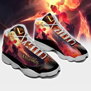 League Of Legends Infernal Akali Air Jordan 13 Sneaker