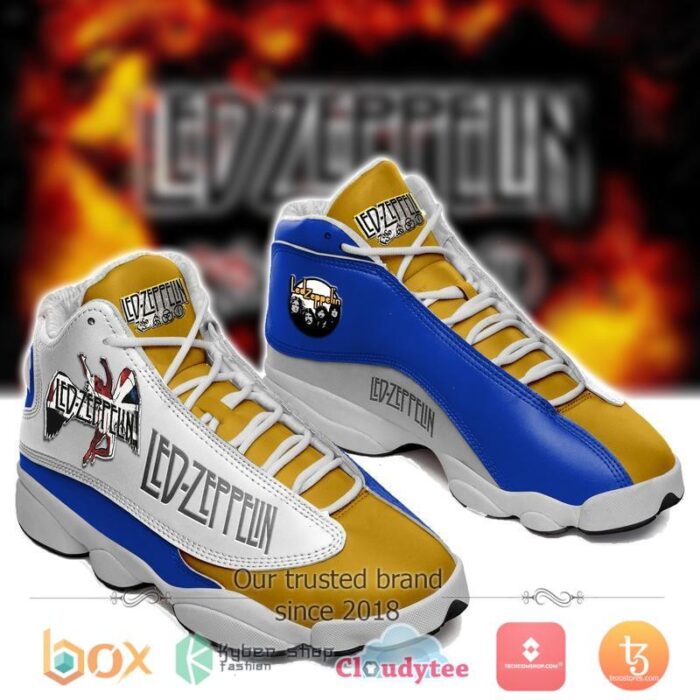 Led Zeppelin Air Jordan 13 Sneakers Shoes