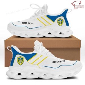 Leeds United Blue White Max Soul Sneakers Sport Shoes