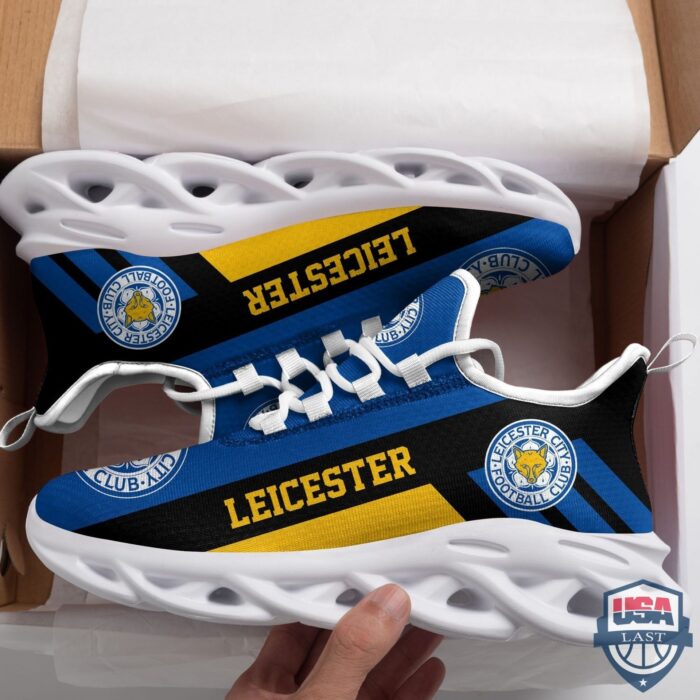 Leicester City FC Blue Black Yellow Max Soul Shoes