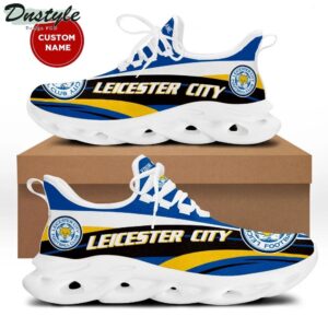 Leicester City FC Special Style Custom Name Max Soul Shoes