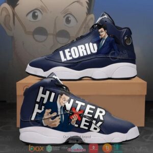 Leorio Hunter X Hunter Anime Air Jordan 13 Sneaker Shoes