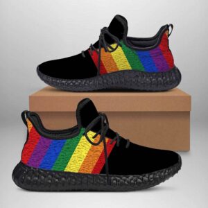 Lgbt Gay Pride Yeezy Boost Shoes Sport Sneakers Yeezy Shoes