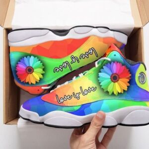 Lgbt Love Is Love Air Jordan 13 Sneakers