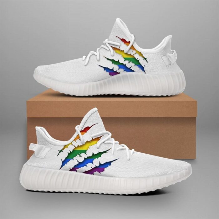 Lgbt Scratch Runing Yeezy Shoes Sport Sneakers