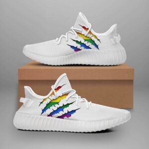 Lgbt Scratch Yeezy Boost Shoes Sport Sneakers Yeezy Shoes