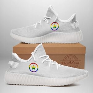 Lgbt Yeezy Gift For Fan-Boy's Girl's Yeezy Shoes, Custom Yeezyboost, Hypebeast Shoes, Custom Shoes