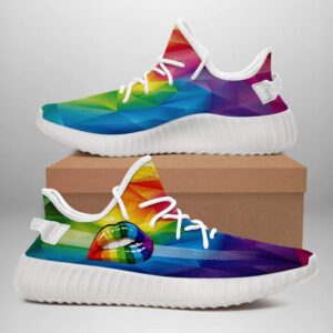 Lgbt Yeezy Gift For Fan-Boy's Girl's Yeezy Shoes, Custom Yeezyboost, Hypebeast Shoes, Custom Shoes, Custom Sneaker