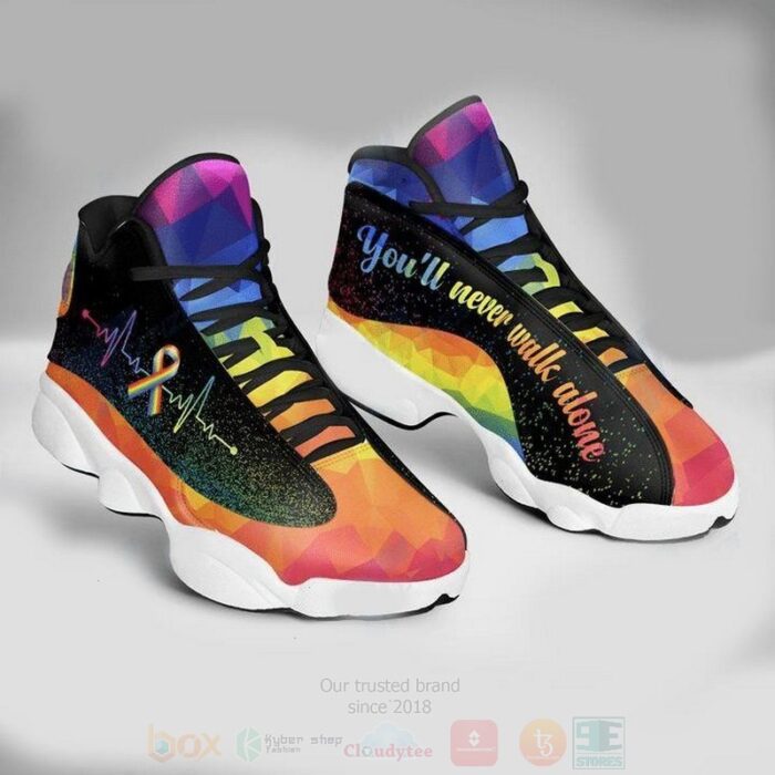 Lgbt Youll Never Walk Alone Air Jordan 13 Shoes