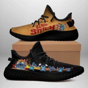 Lilo Stitch Black Edition Yeezy Boost Yeezy Shoes