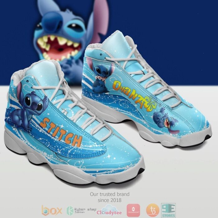 Lilo Stitch Ver9 Air Jordan 13 Sneaker Shoes