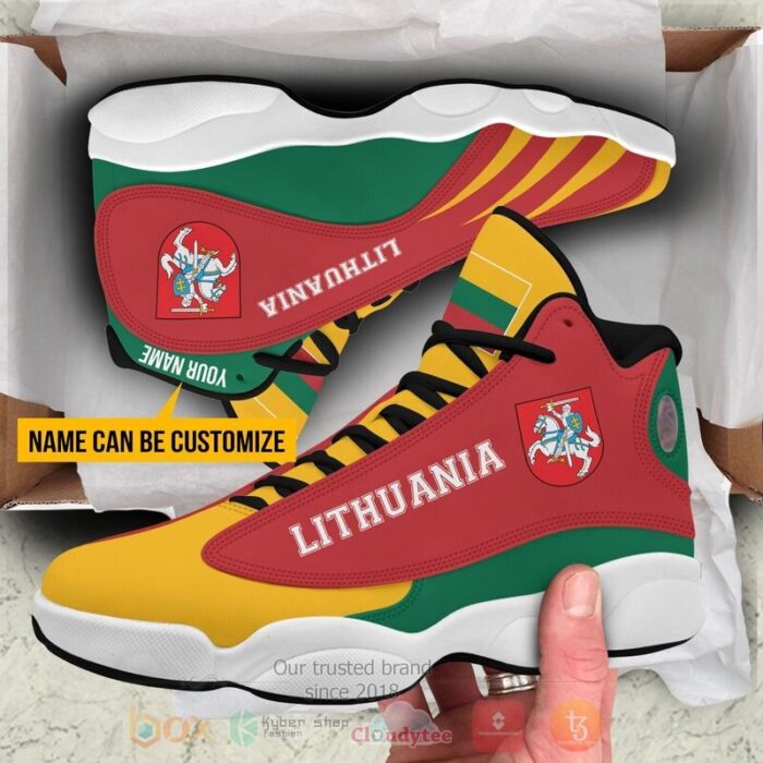 Lithuania Personalized Air Jordan 13 Shoes