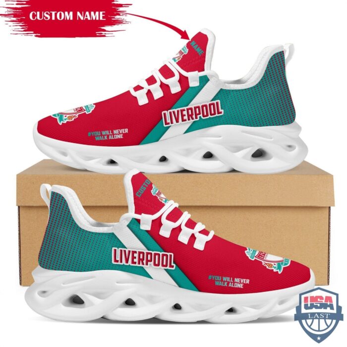 Liverpool FC Custom Name Max Soul Shoes