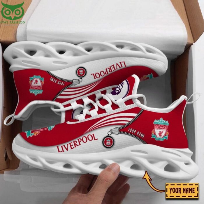 Liverpool FC Custom Name Premiership Max Soul Shoes