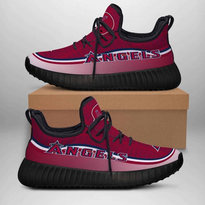 Los Angeles Angels Yeezy Shoes Sneakers, Custom Yeezy Boost, Hypebeast Shoes, Custom Shoes, Custom Sneaker