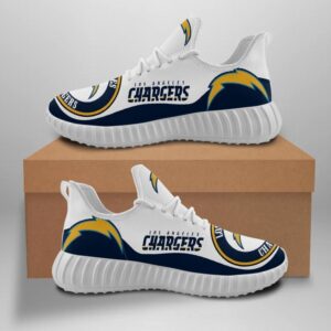 Los Angeles Chargeers Custom Shoes Sport Sneakers Yeezy Boost Yeezy Shoes