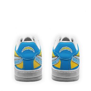 Los Angeles Chargers Air Sneakers Custom For Fans