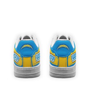 Los Angeles Chargers Air Sneakers Custom NAF Shoes For Fan