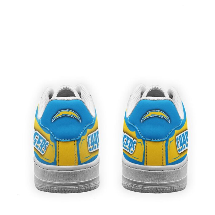 Los Angeles Chargers Air Sneakers Custom NAF Shoes For Fan