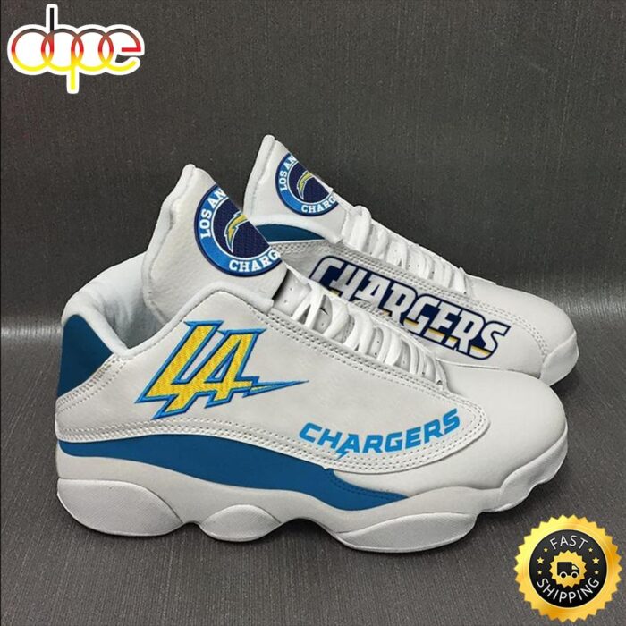 Los Angeles Chargers NFL Air Jordan 13 Sneaker