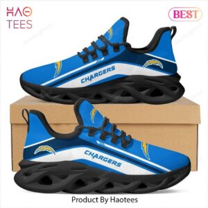 Los Angeles Chargers NFL Blue Color Max Soul Shoes