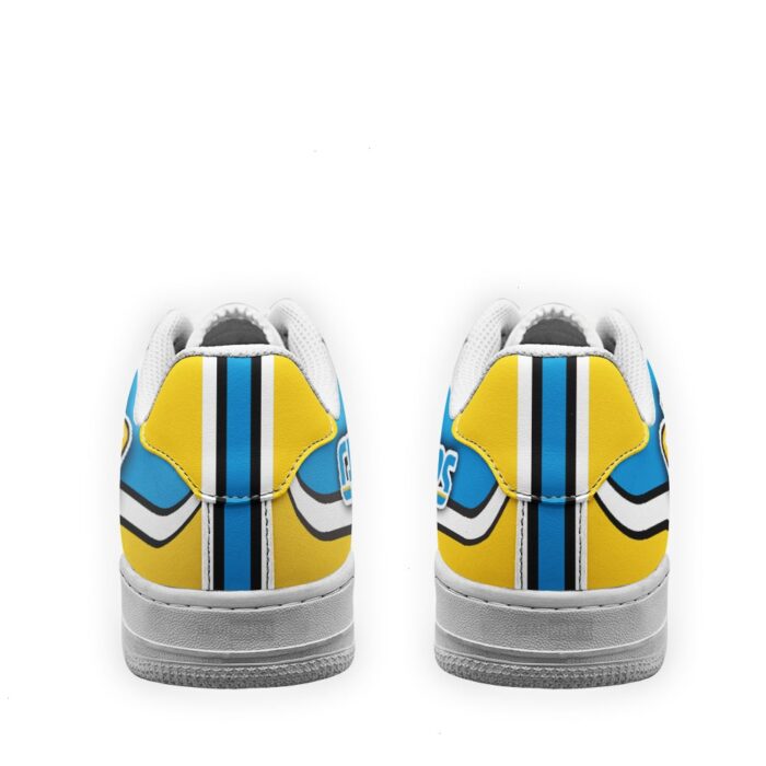 Los Angeles Chargers Sneakers Custom Force Shoes Sexy Lips For Fans