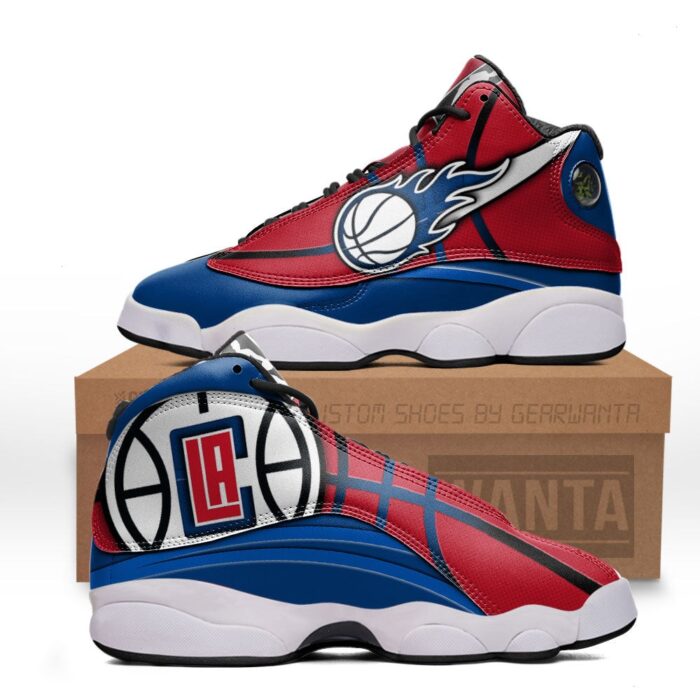 Los Angeles Clippers Jd 13 Sneakers Custom Shoes