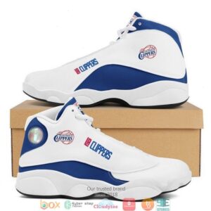 Los Angeles Clippers Nba Football Team Air Jordan 13 Sneaker Shoes