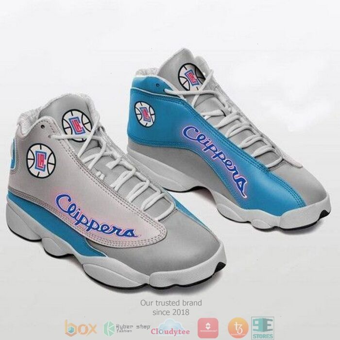 Los Angeles Clippers Nba Football Teams 15 Big Logo Gift Air Jordan 13 Sneaker Shoes