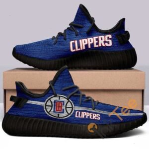 Los Angeles Clippers No 341 Custom Shoes Personalized Name Yeezy Sneakers