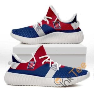 Los Angeles Clippers No 371 Custom Shoes Personalized Name Yeezy Sneakers