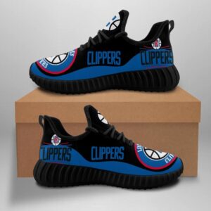 Los Angeles Clippers Unisex Sneakers New Sneakers Custom Shoes Basketball Yeezy Boost