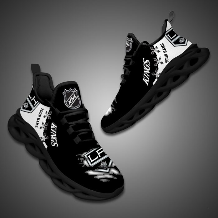 Los Angeles Kings Personalized NHL Max Soul Shoes