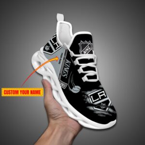 Los Angeles Kings Personalized NHL Max Soul Shoes Ver 2