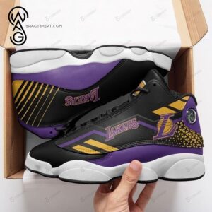 Los Angeles Lakers Basketball Air Jordan 13 Shoes