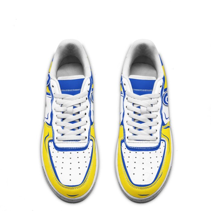 Los Angeles Rams Air Sneakers Custom NAF Shoes For Fan