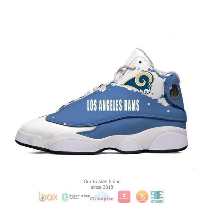 Los Angeles Rams Nfl Colorful Air Jordan 13 Sneaker Shoes