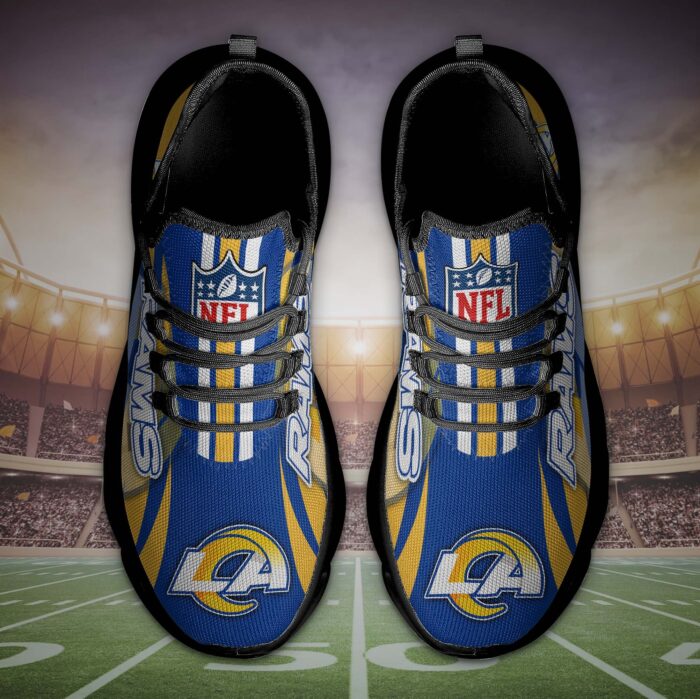 Los Angeles Rams Personalized Max Soul Shoes