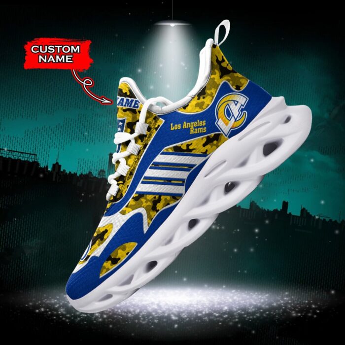 Los Angeles Rams Personalized Max Soul Shoes 30 SPA0901037