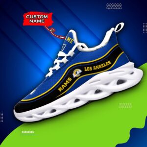 Los Angeles Rams Personalized Max Soul Shoes 32 SPA0901038