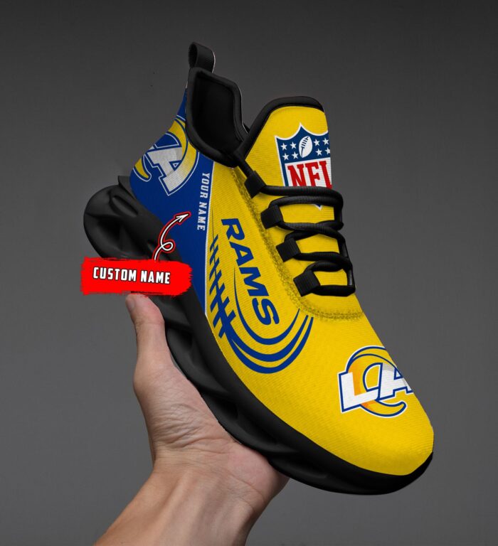 Los Angeles Rams Personalized Max Soul Shoes 81 SP0901037