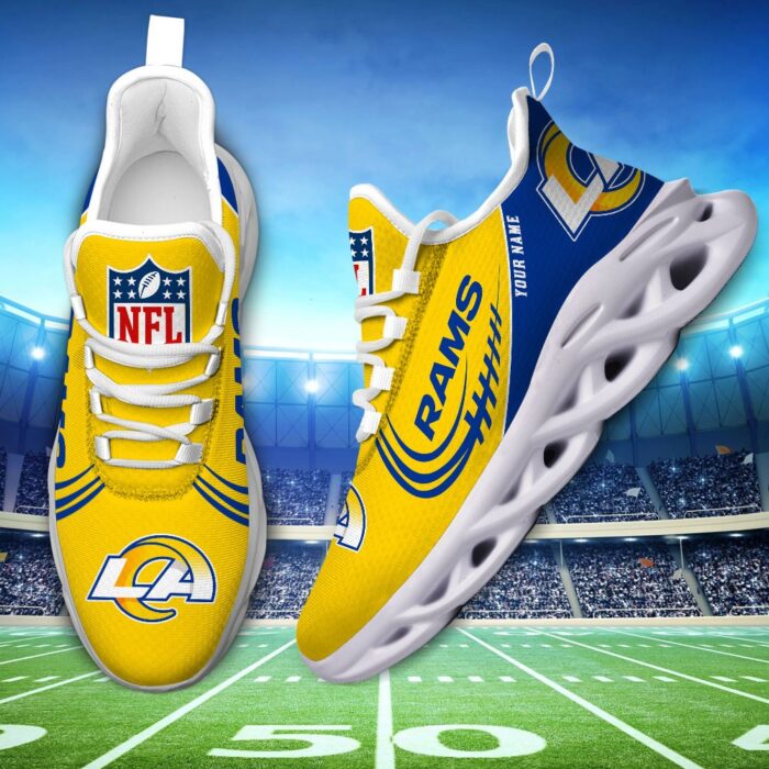 Los Angeles Rams Personalized Max Soul Shoes 81 SP0901037