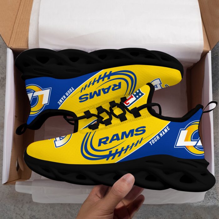 Los Angeles Rams Personalized Max Soul Shoes 81 SP0901037