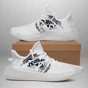 Los Angeles Rams Yeezy Boost Shoes Sport Sneakers