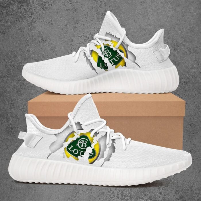 Lotus Car Yeezy White Shoes Sport Sneakers Yeezy Shoes